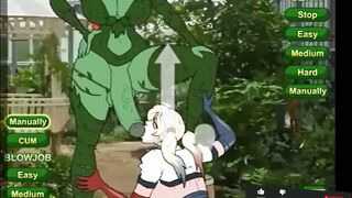 Harley Quinn Orgy with Hermaphroditism Huge Salami