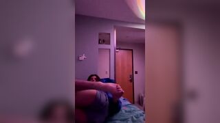 pawing my soles in school dormitory