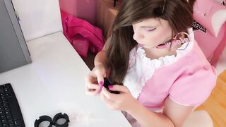 Sissy Joyce guides you through the ultimate chastity cage experience - A Tranny's guide to domination and humiliation!