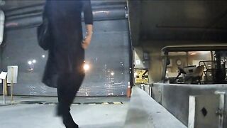 Watch Ladyboy Smokin' and Strokin' with her hot tranny in HD outdoor video