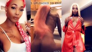 Alanna Forte's Big Ass Lingerie Compilation: A Tranny's Solo Adventure in Lingerie