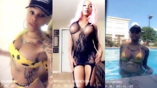 Watch Kassidy's first time on cam: Brandy in a compilation of shemales with big boobs and tattoos