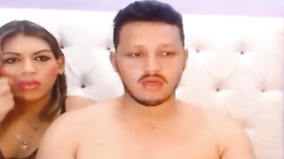 Watch these two filthy sluts get their assholes drilled in a wild ass-fucking frenzy on webcam