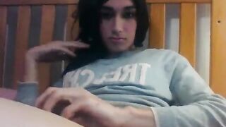 Jasmine CD's ball-butter-sucking skills are put to the test in a steamy solo session