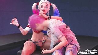Blonde Hottie Takes on a Massive Cock in Futa 3D & Gets a Creamy Surprise