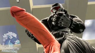 Nighdruth Animations goes wild with her belly getting bigger and bigger in public!