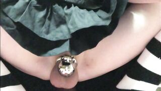 Watch this kinky amateur babe get her ass drilled and cum hard with toys