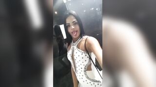 Watch this young and inexperienced escort become a professional cum slut for a hot interracial bareback session