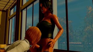 Kyras Individual Tuition: Trunky Fucks Big-Cocked Guy in Uniform!