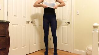 Transformations: Latina with small tits and a sissy training style